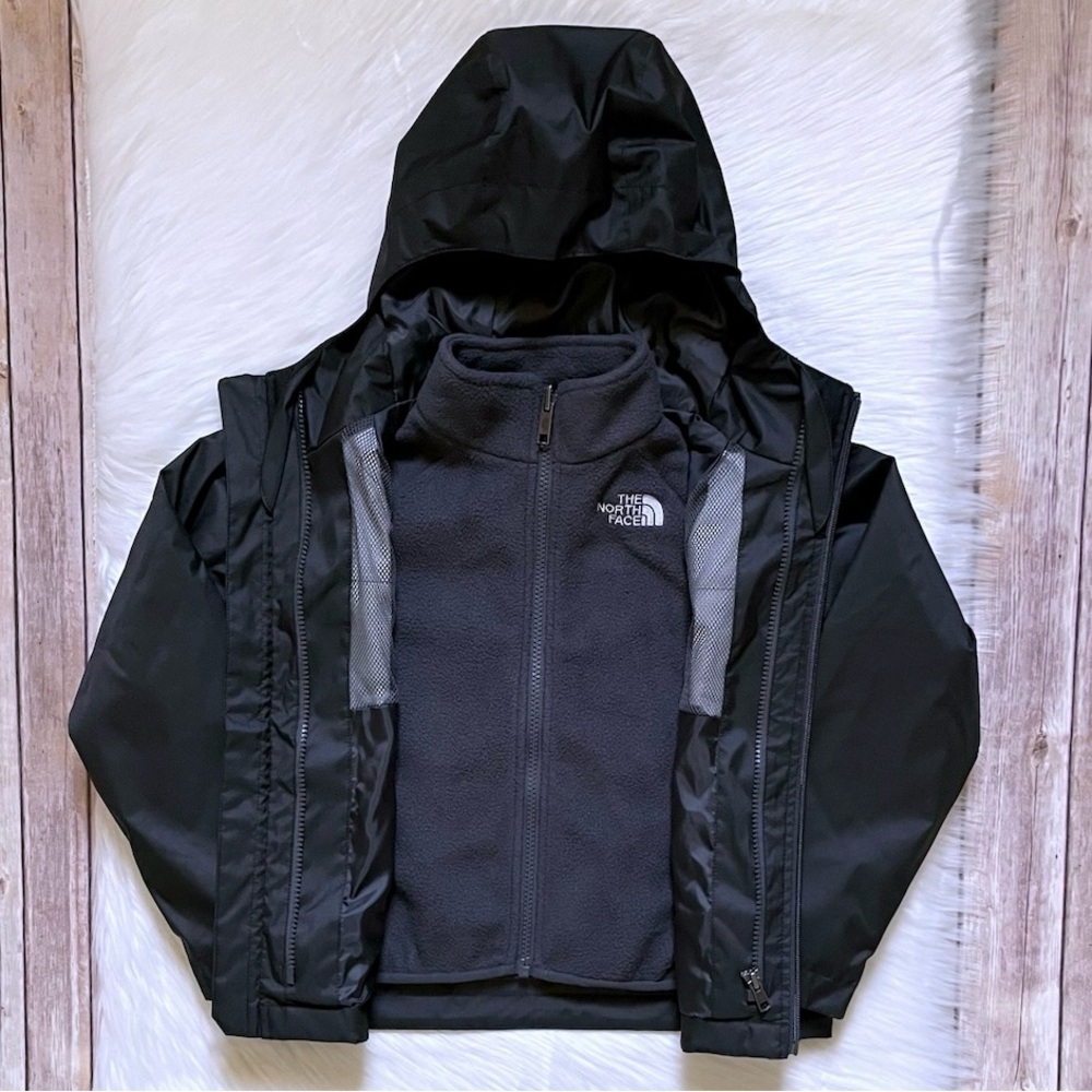The North Face Boys’ Vortex TriClimate Black Jacket